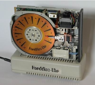 How To: Build A Bad Ass Hard Drive Clock hd clock How To: Build A Bad Ass Hard Drive Clock