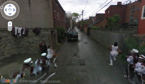 google maps street view funny images. Seeing the Google Street View
