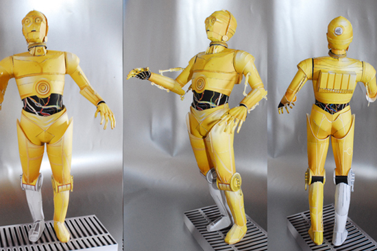 Star Wars C-3PO Papercraft: The Droid You Were Looking For ...