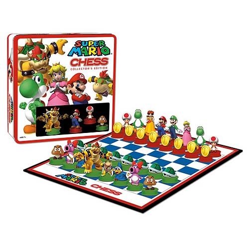 Official Super Mario Chess Set