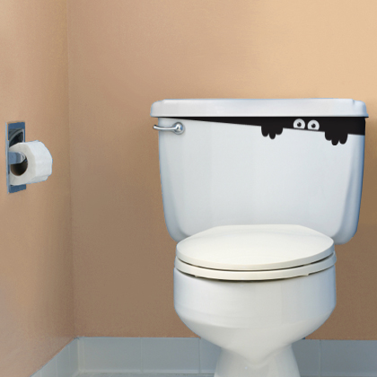toilet monster Toilet Monster is Watching You Poop