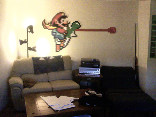 yoshiwallhanging