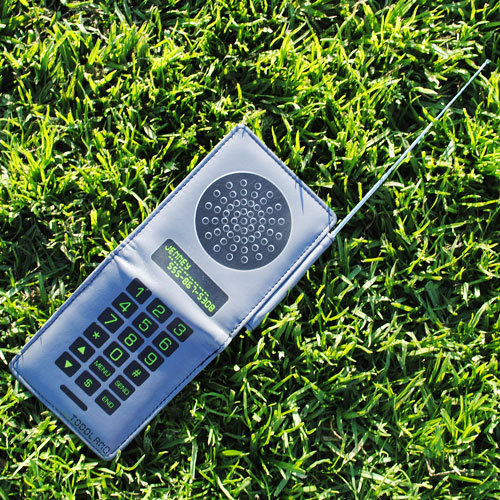 retro-cellphone retro cellphone Retro Cellphone Wallet Includes Antenna