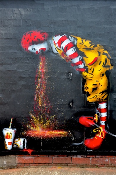 Fast Food Specials on Fast Food Assassination And Other Disturbing Ronald Mcdonald Images