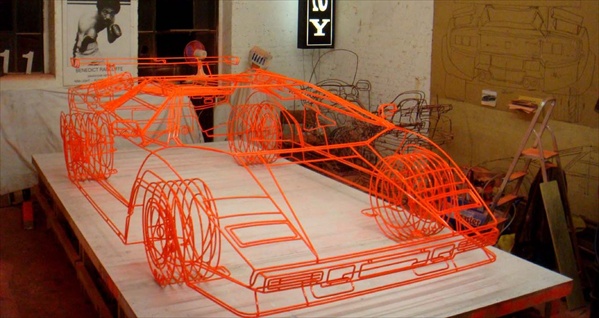 wire lambo2 Wireframe Lambo is Slightly More Affordable Than the Real Thing