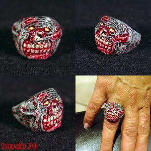 monster ring3 Bling Bling Crunch: Monster Rings Bring Horror to Your Fingers