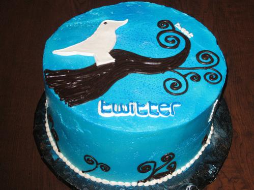 happy birthday wishes cake. twitter cake Twitter Cake