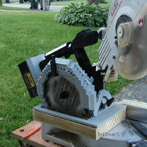 lego saw LEGO Circular Saw For the Geeky Construction Worker