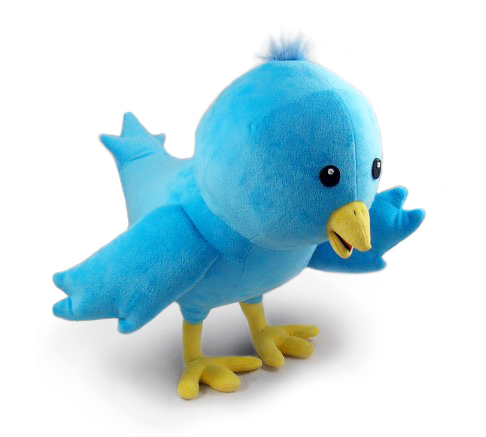 Stuffed Plush Twitter Bird Gearfuse