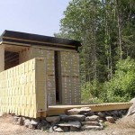 Shed Built Using 7,000 Recycled Phone Books