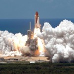 Bird’s Eye View of Discovery’s Launch