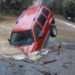 TruckInRiver