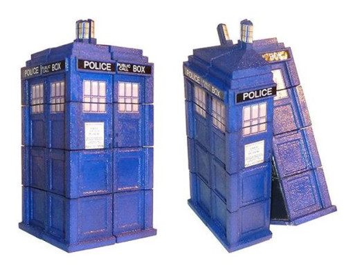 tardis rubiks cube 500x394 photo tardis rubiks cube 500x394