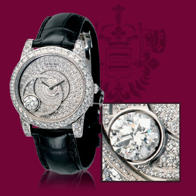 Jay-Z is going to want some of this ice. This Sarcar Solitaire watch 