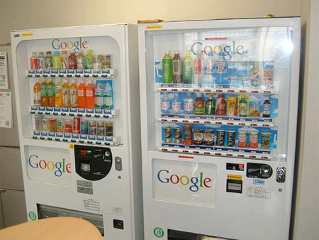Google Vending Machines