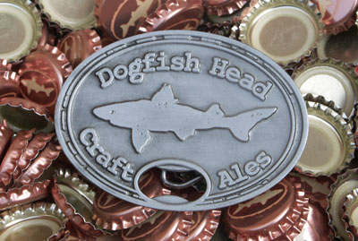 Dogfish Head Belt-Buckle Bottle-Opener