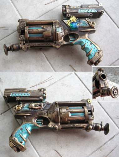 Nerf-Maverick-Steampunk-Gun