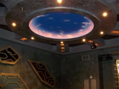 Stargate Movie Theater Ceiling
