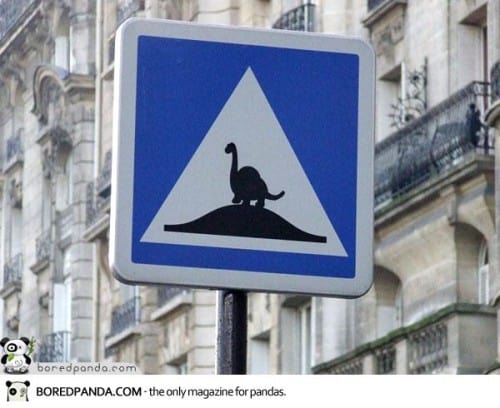 Dinosaur Sign