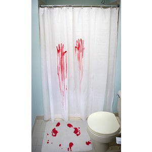 Horror Movie Shower Curtain & Bath Mat