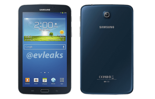 Blue Samsung Galaxy Tab 3 7.0
