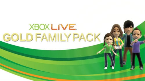 Xbox Live Gold Family Pack