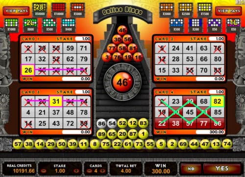 Free Online Bingo Game - Play Online & Win