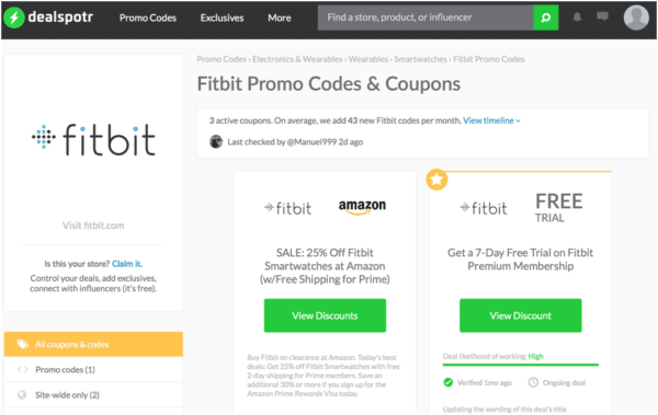 Fitbit Promo Code Guide Gearfuse