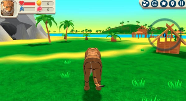 Play tiger simulator 3D on poki.com 