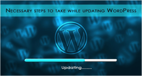 Steps to take while updating wordpress