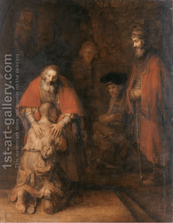 The Return Of Prodigal Son c. 1669