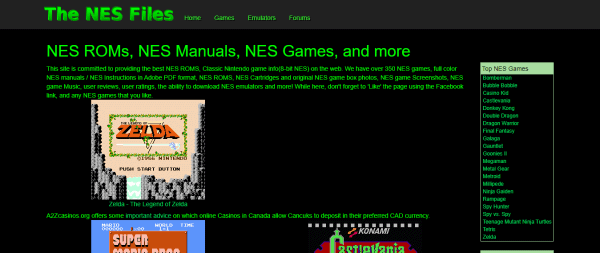 The NES Files