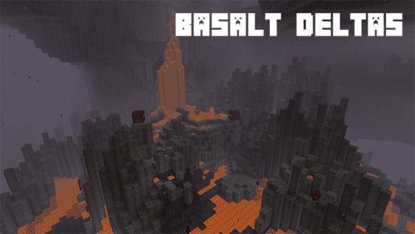 Basalt deltas