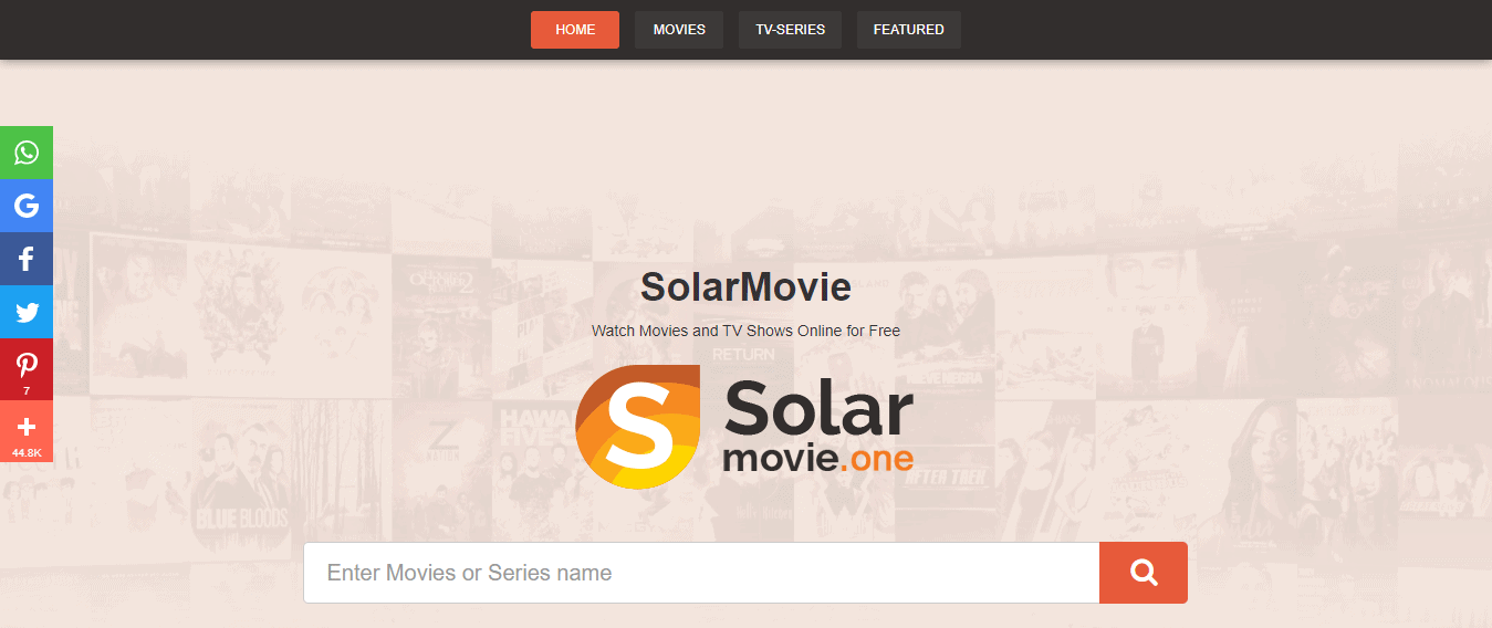 Watch movies on SolarMovie