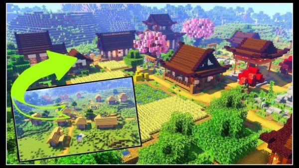 Ohayou! Japanese Minecraft Village