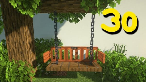 Relaxing Garden Minecraft Idea