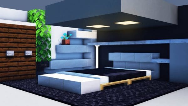Coolest Minecraft Bedroom Ideas For, How To Make Cool Bed Designs In Minecraft