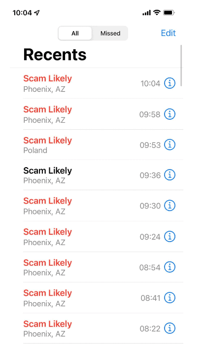 Spam Calls