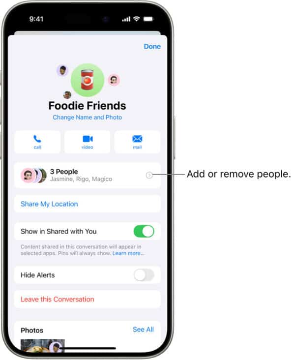 Use Group Chats for Testing