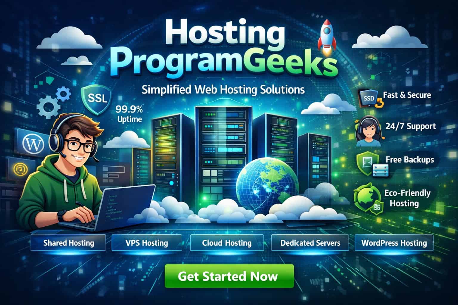 Hosting ProgramGeeks — A Complete Web Hosting Solution | Gearfuse
