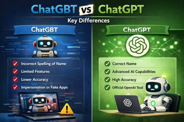 ChatGBT vs ChatGPT