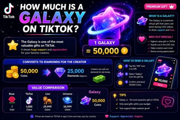 How Much Is a Galaxy on TikTok?