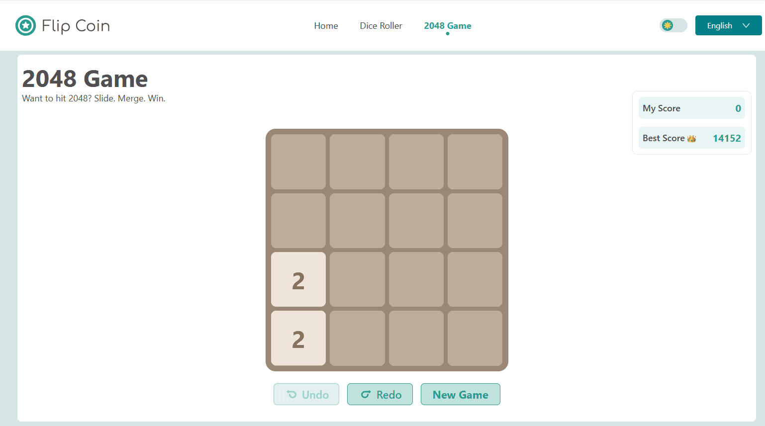 2048 Game