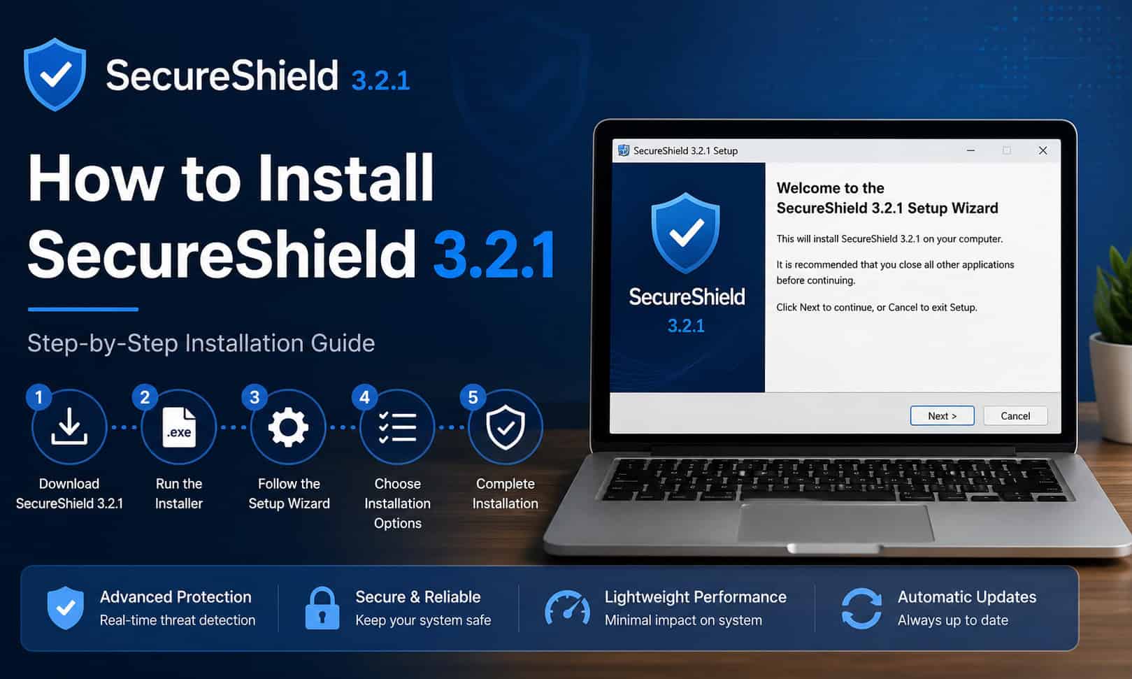 How to Install SecureShield 3.2.1