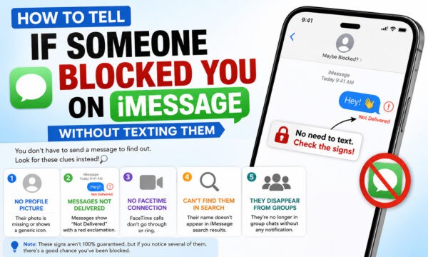 How to Tell If Someone Blocked You on iMessage Without Texting Them