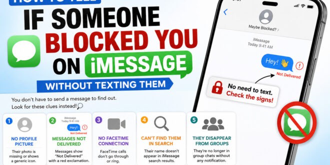 How to Tell If Someone Blocked You on iMessage Without Texting Them