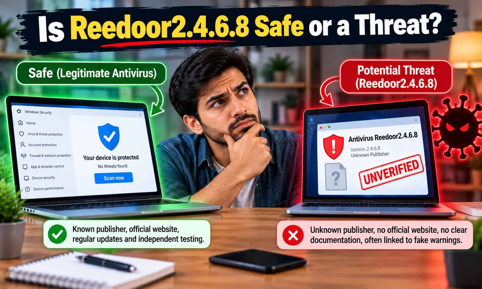 Is Reedoor2.4.6.8 a Virus?