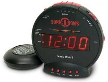 sonic bomb alarm clock