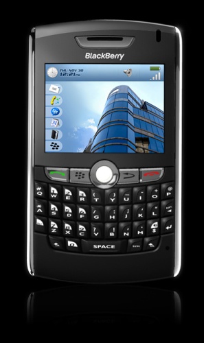blackberry 8800 front