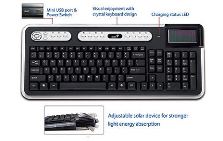 genius solar keyboard